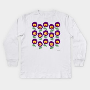 colores from colombia ecopop Kids Long Sleeve T-Shirt